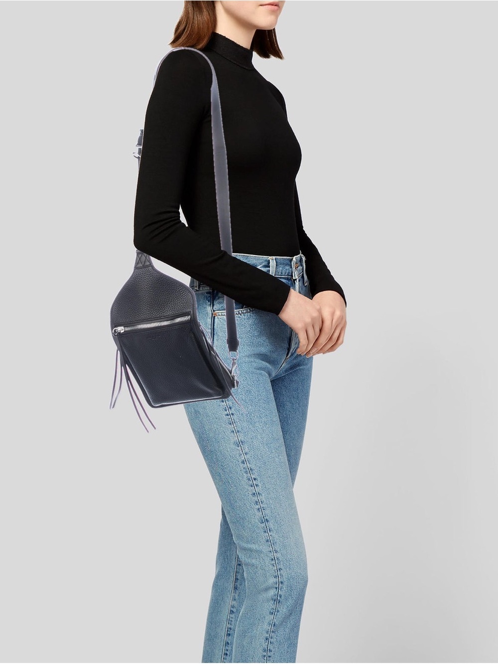 RAG & BONE Elliot Leather Crossbody Sling Bag
